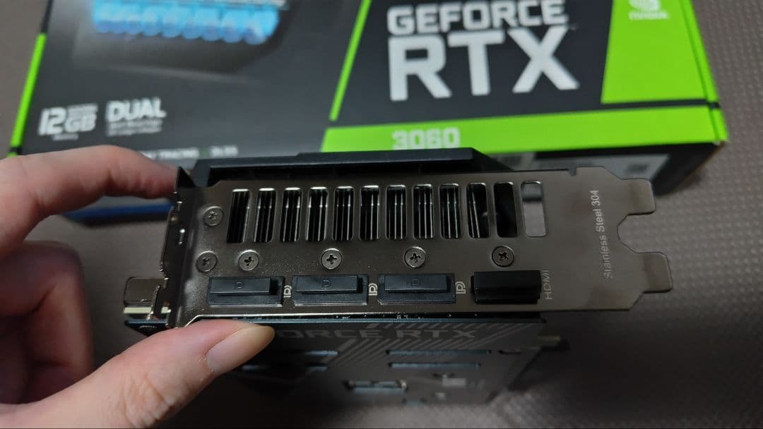 グラフィックボード・グラボ・ビデオカード ASUS PH-RTX3060-12G-V2