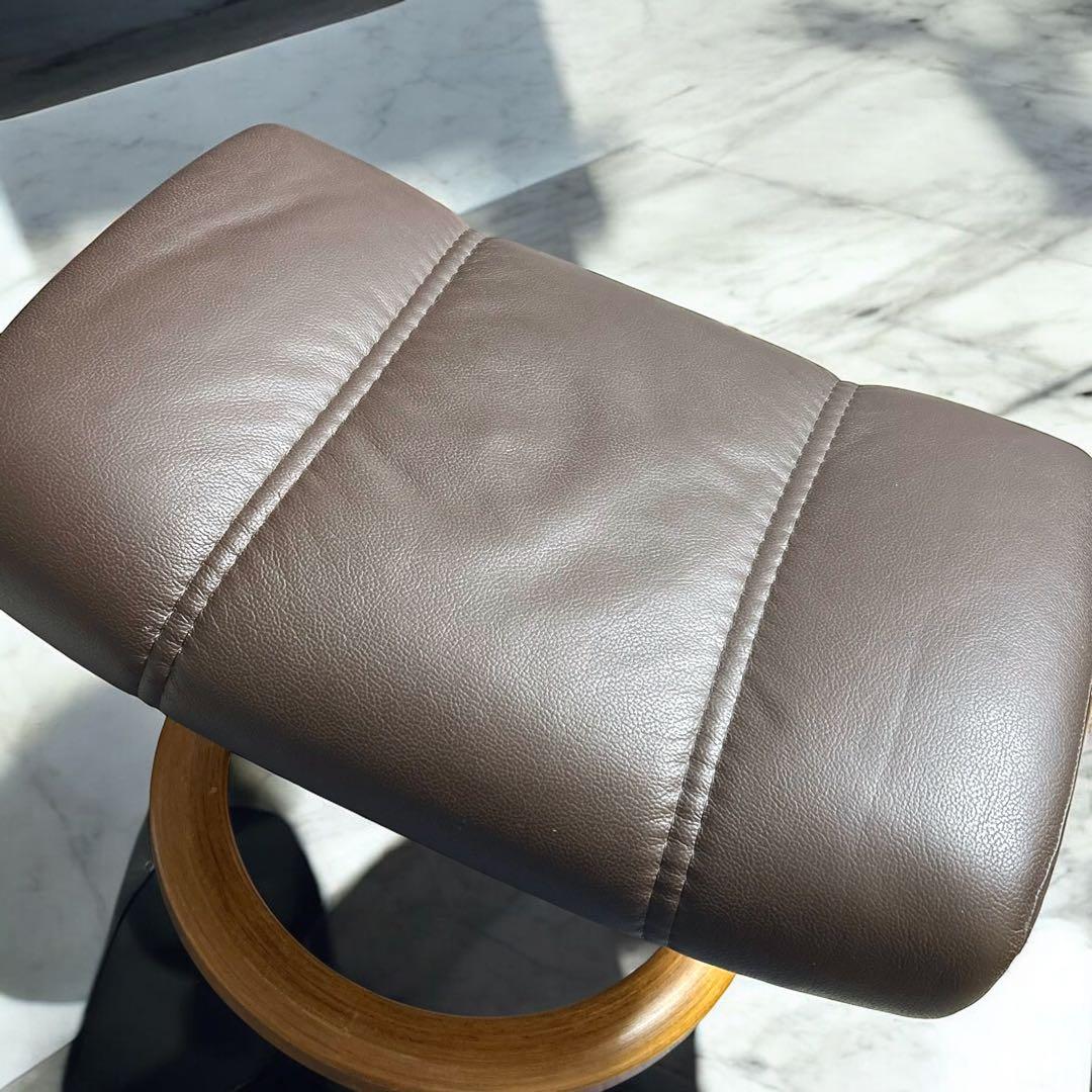 【極美品】EKORNES コンサル M ストレスレスチェア＆オットマン