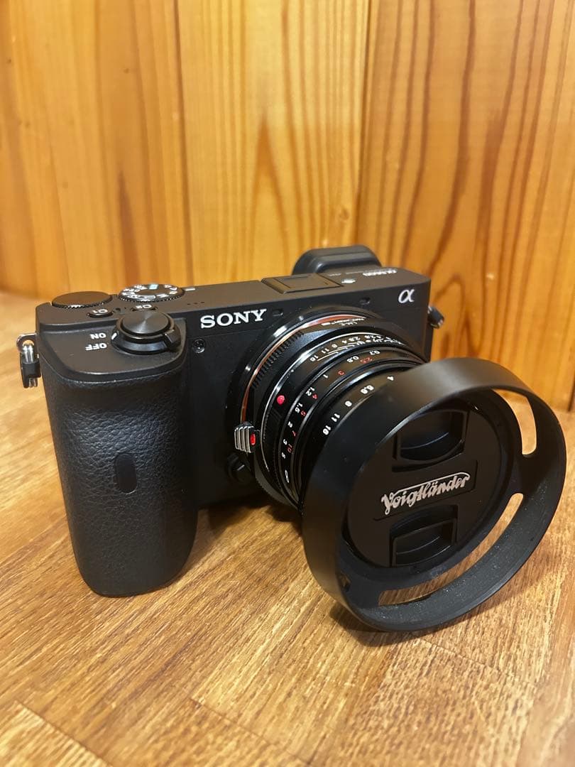 SONY α6600 ボディ＋NOKTON40 F1.4＋18-135mm 美品