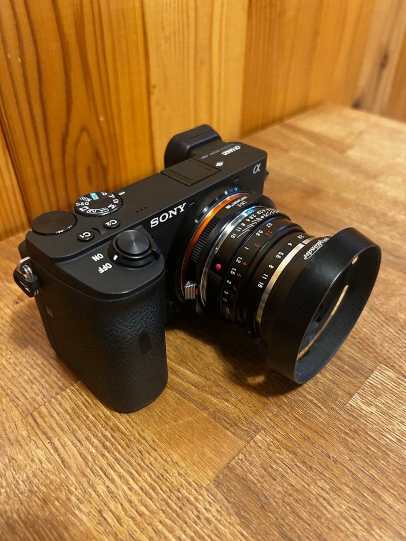 SONY α6600 ボディ＋NOKTON40 F1.4＋18-135mm 美品