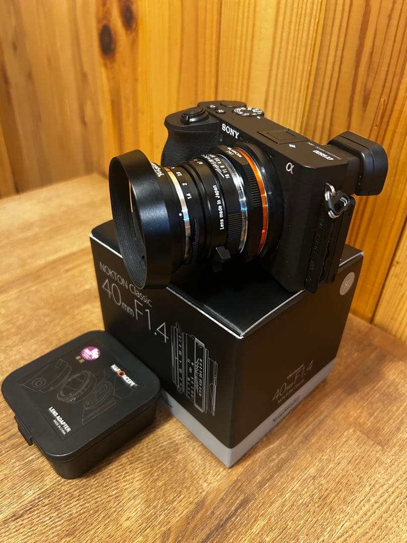 SONY α6600 ボディ＋NOKTON40 F1.4＋18-135mm 美品
