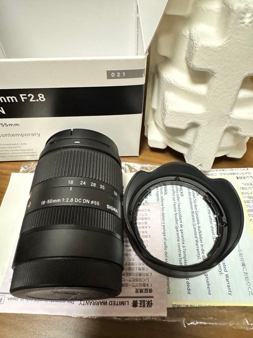 SIGMA 18-50mm F2.8 DC DN Eマウント