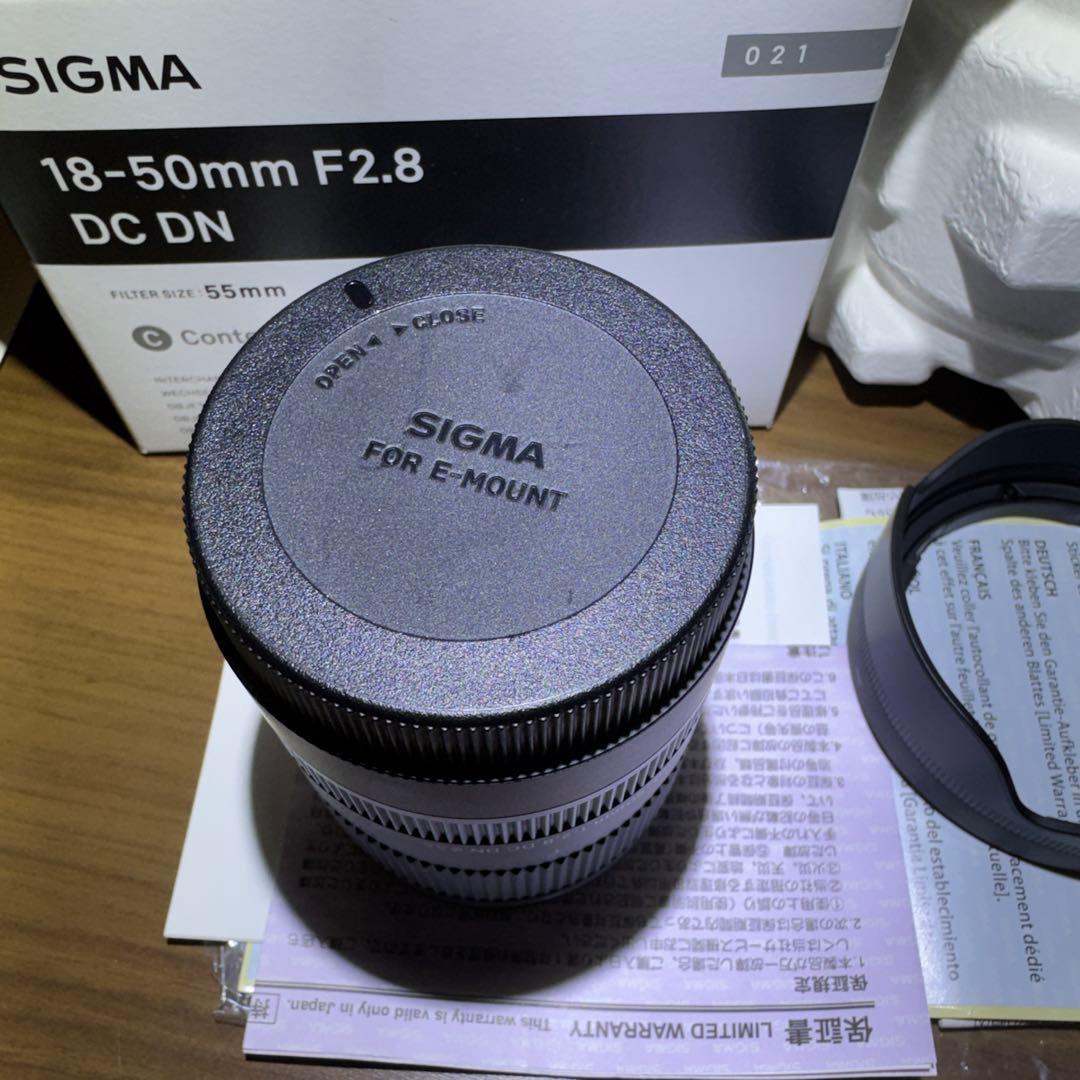 SIGMA 18-50mm F2.8 DC DN Eマウント
