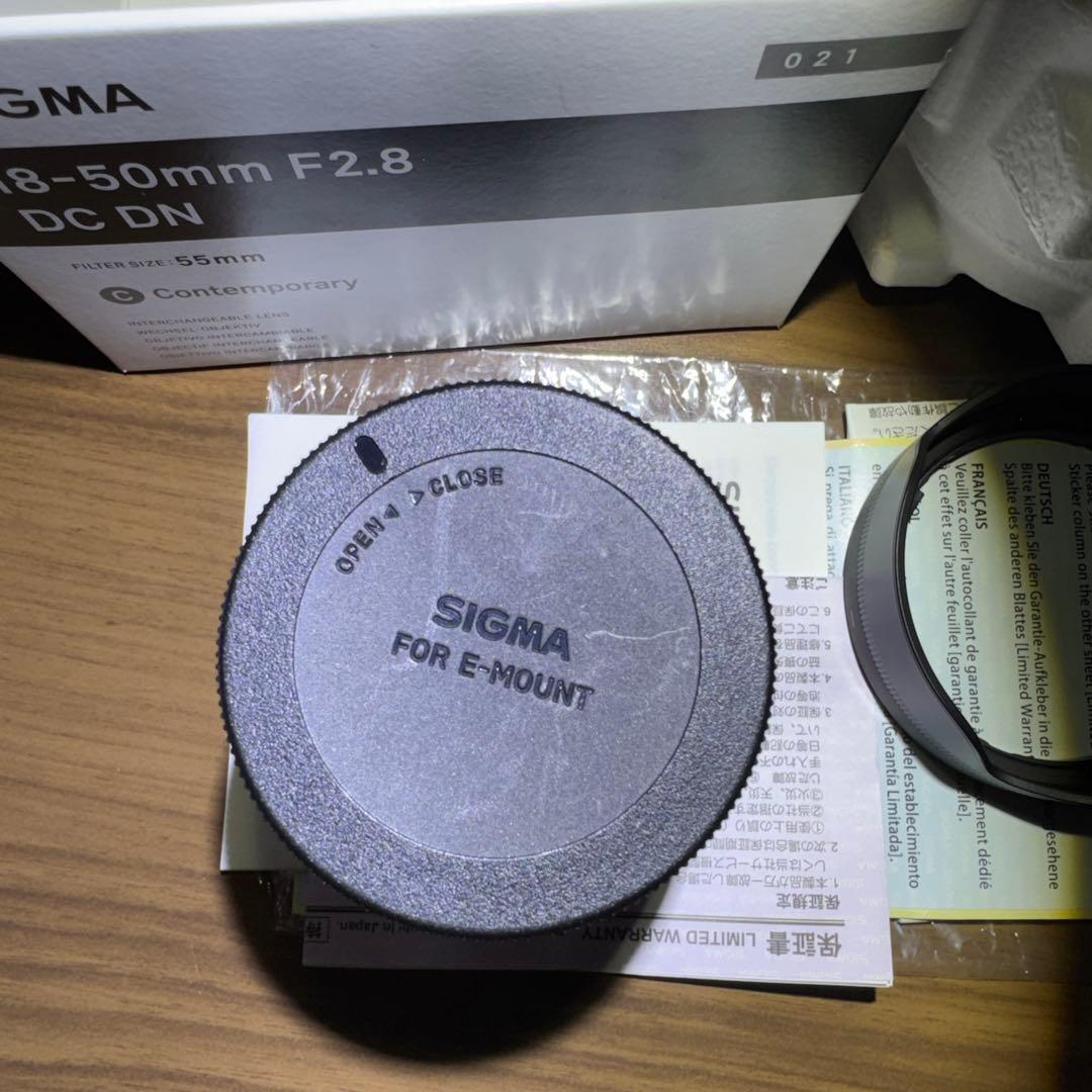 SIGMA 18-50mm F2.8 DC DN Eマウント