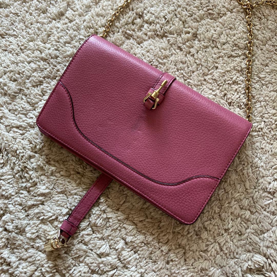 グッチ　チェーンウォレットバッグ