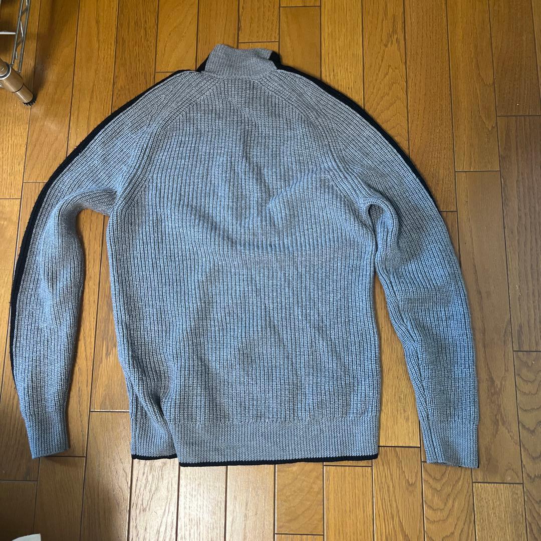 icebreaker グレー ハイネック セーター