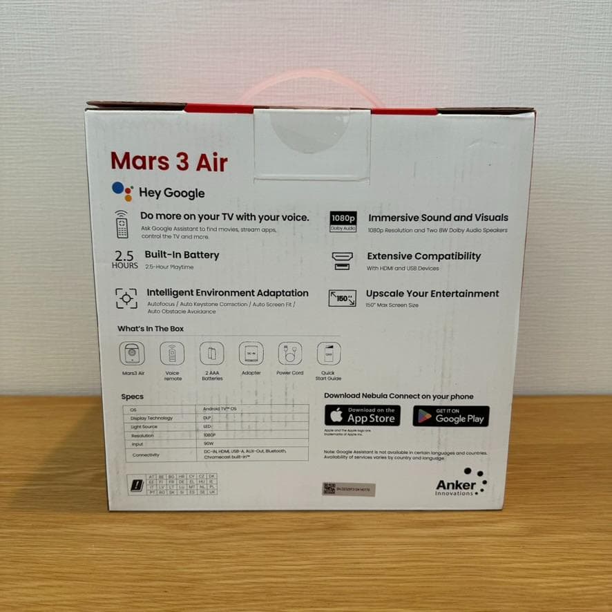 Anker Nebula Mars 3 Air 新品