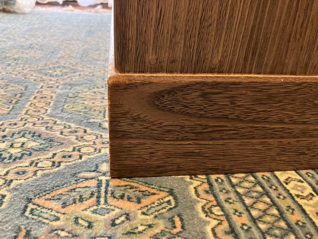 り*ち様 総桐箪笥　加茂桐箪笥朝倉家具　踊桐　焼桐仕上　8段引き天板天丸型　上5