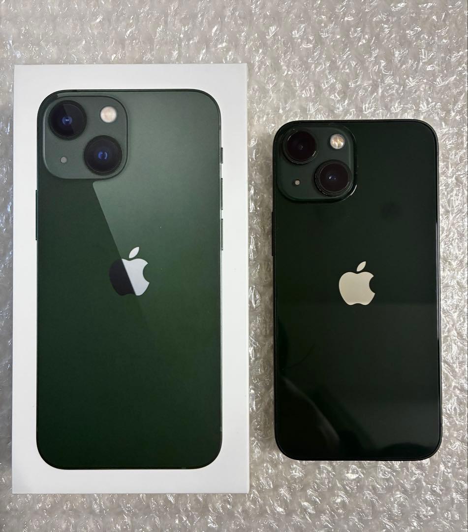 iPhone 13 mini グリーン 128 GB SIMフリー おまけ多数
