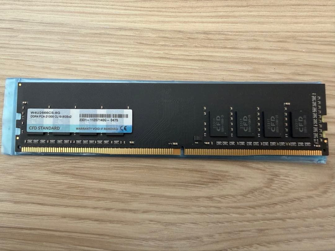 CFD販売 STANDARD DDR4 16GB (2x8GB) メモリ