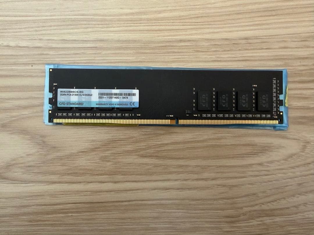 CFD販売 STANDARD DDR4 16GB (2x8GB) メモリ