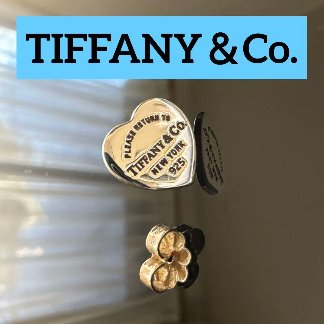 TIFFANY＆Co ティファニーピアスSV925 ハートモチーフ ピアス　片耳