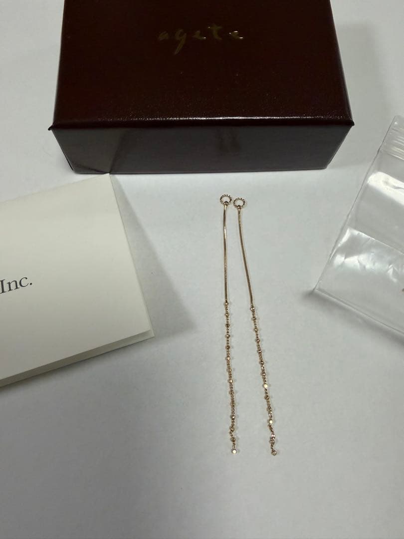 agete アガット　ピアスチャーム　チャーム