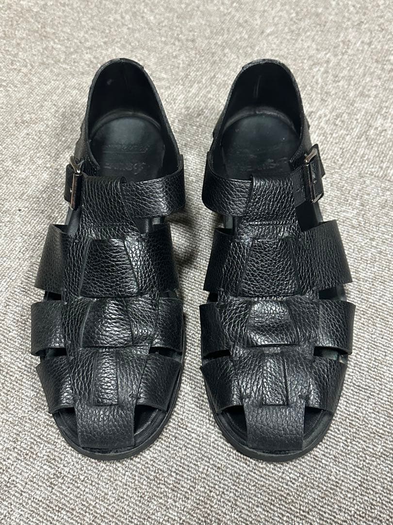 Paraboot / PACIFIC グレインレザー グルカサンダル