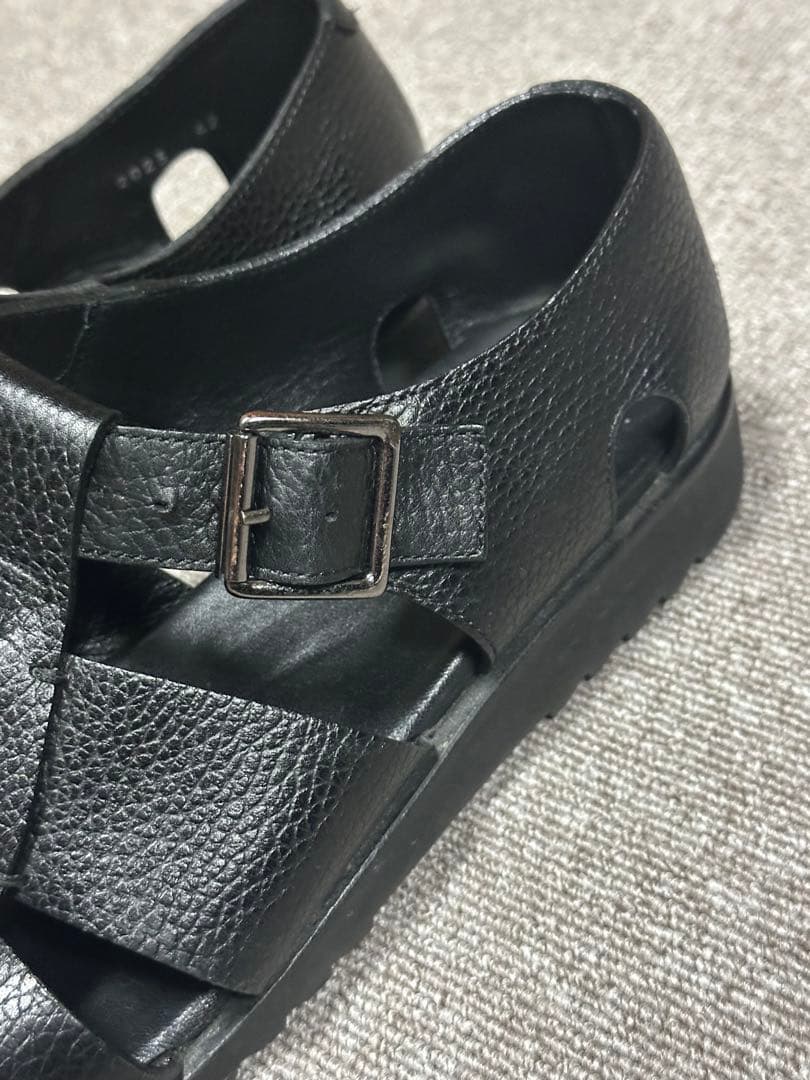 Paraboot / PACIFIC グレインレザー グルカサンダル