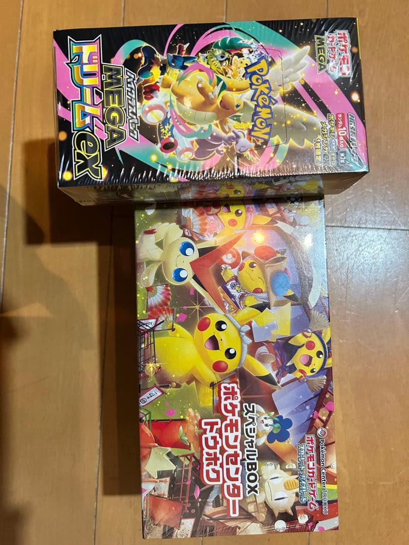 シュリンク付ポケカMEGAドリームex＆トウホクBOX