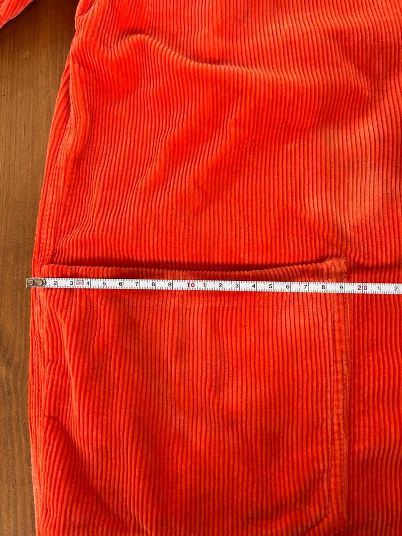 NATAL DESIGN ジャケット　メンズ　コーデュロイ　オレンジ