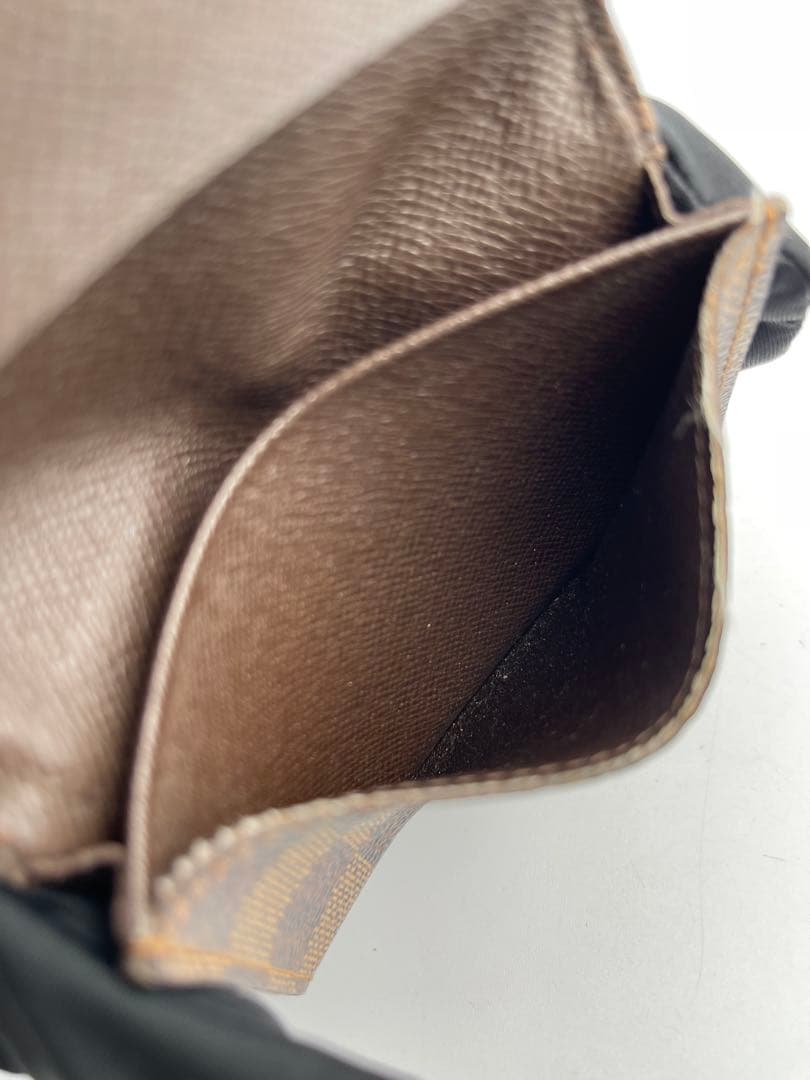 ルイヴィトン ブラウン 名刺入れ ダミエ