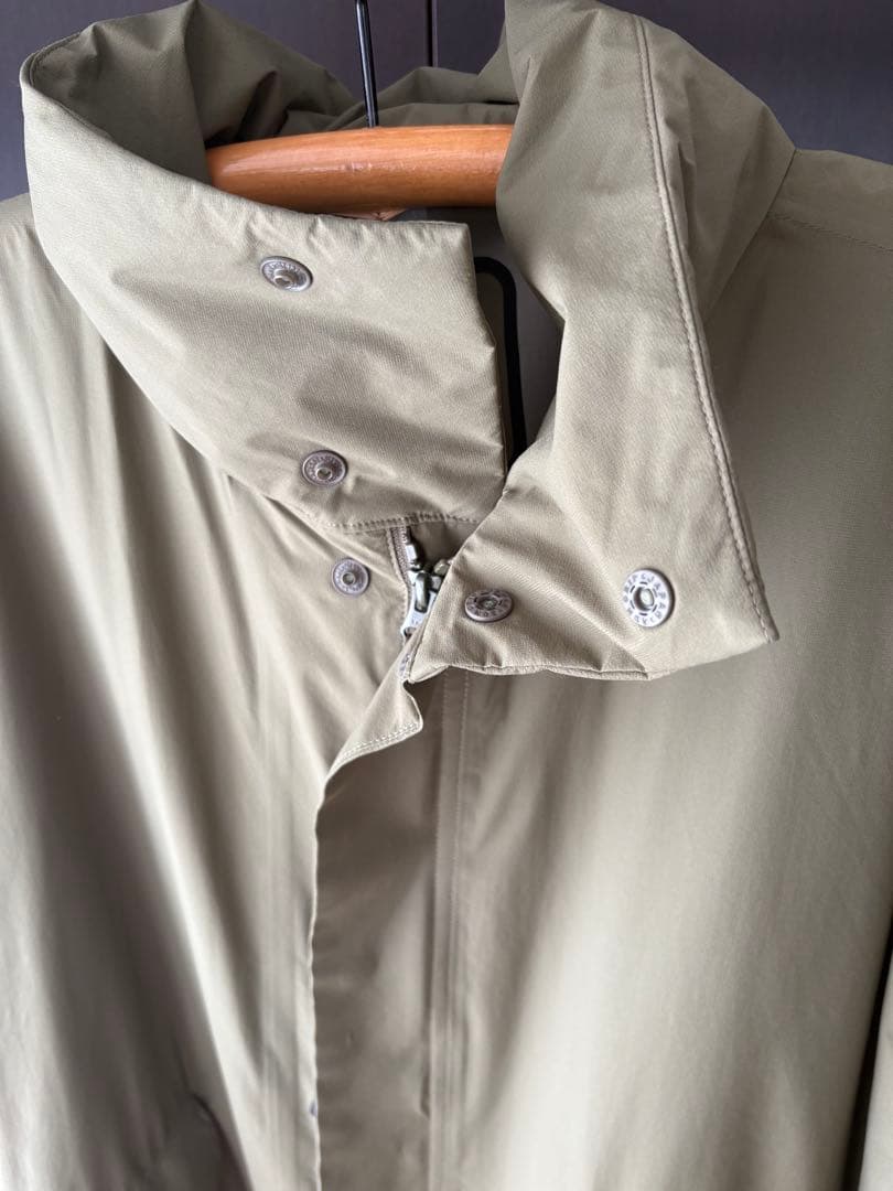 【HYKE/ハイク】 PERTEX MILITARY COAT