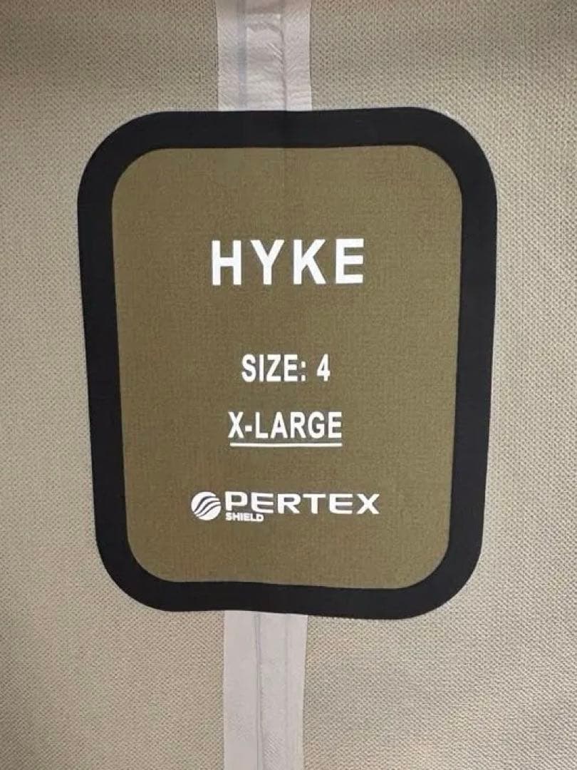 【HYKE/ハイク】 PERTEX MILITARY COAT