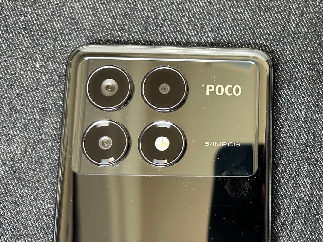 Poco X6 Pro ブラック グローバル版　512GB/12GB