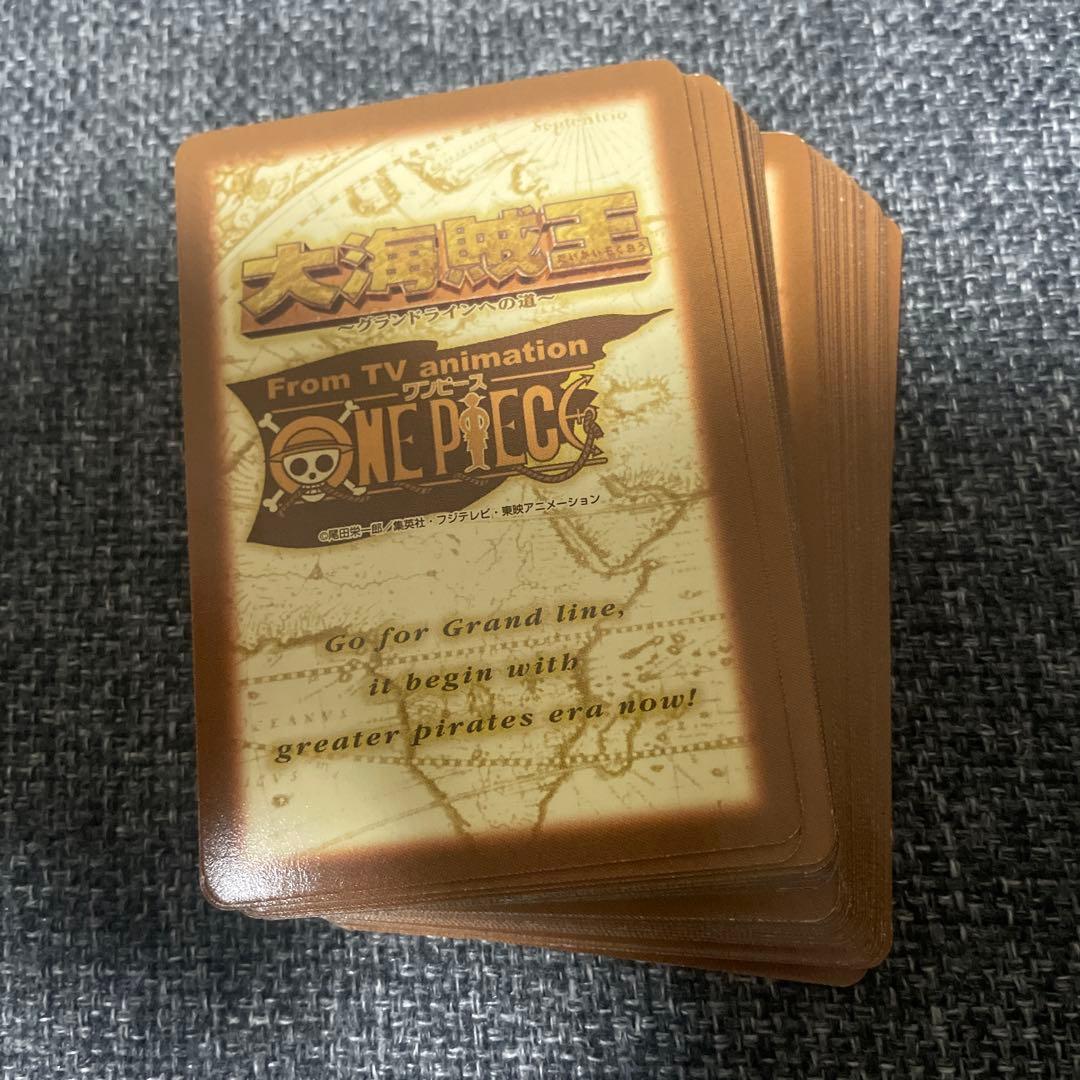 旧ワンピースカード　カードダス　ハイパーバトル　大海賊王付録　35枚　美品