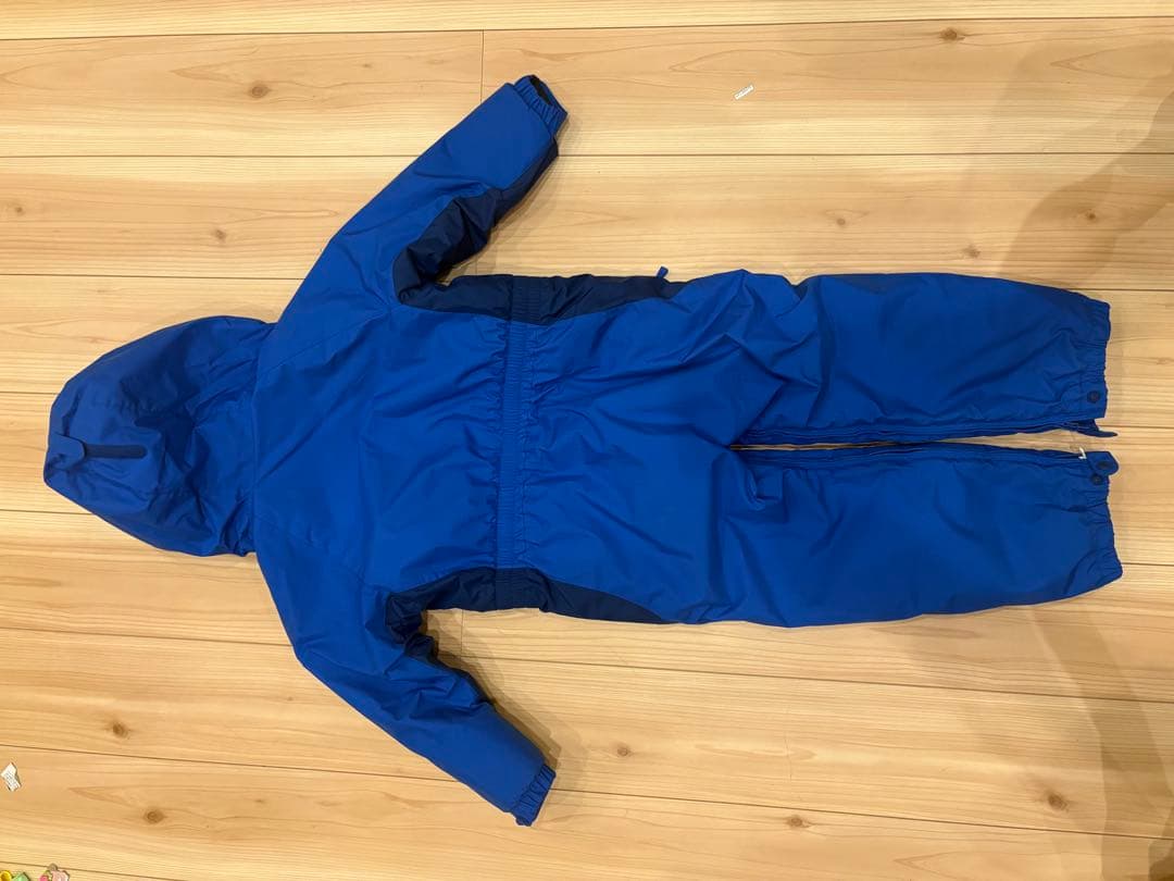 モンベル mont-bell スノーウェア つなぎ 120cm キッズおまけ付き