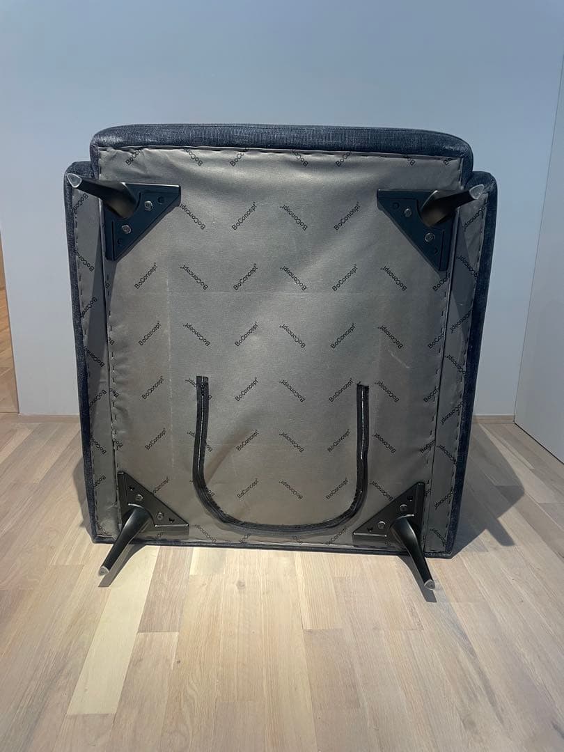 BoConcept Modena モデナ 1Pソファ チェア ネイビー 美品