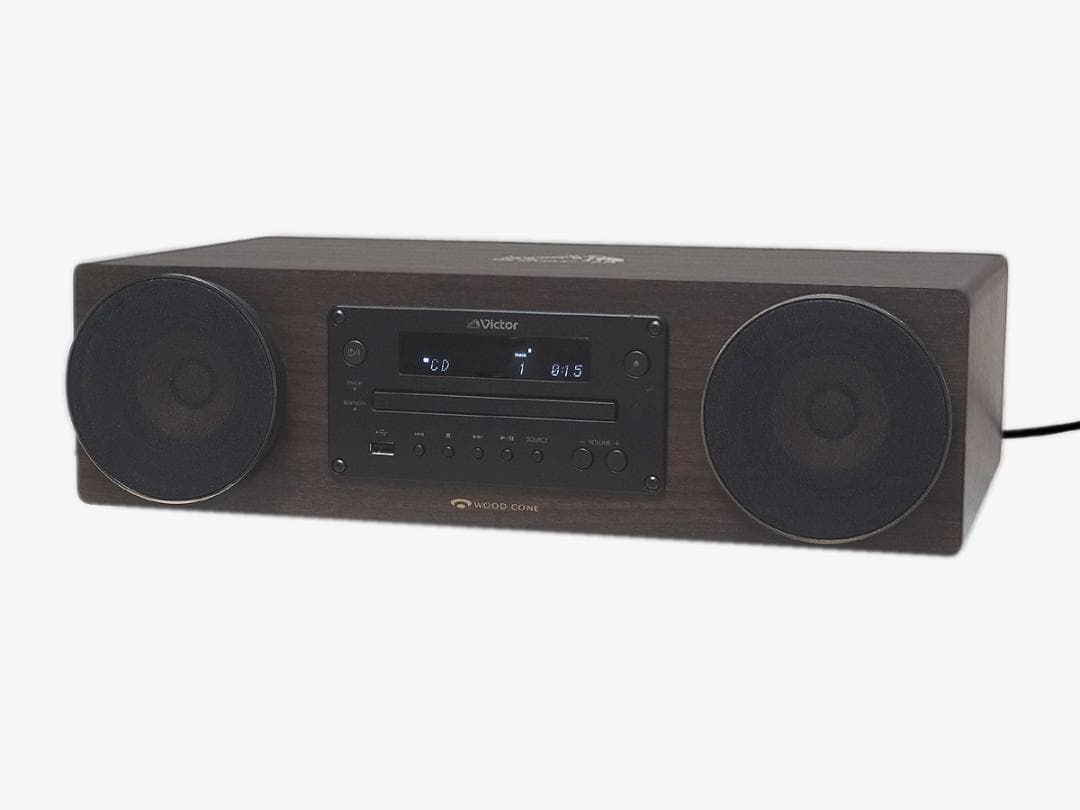 JVC ケンウッド ビクター コンポ EX-D7 ウッドコーン 2023年製