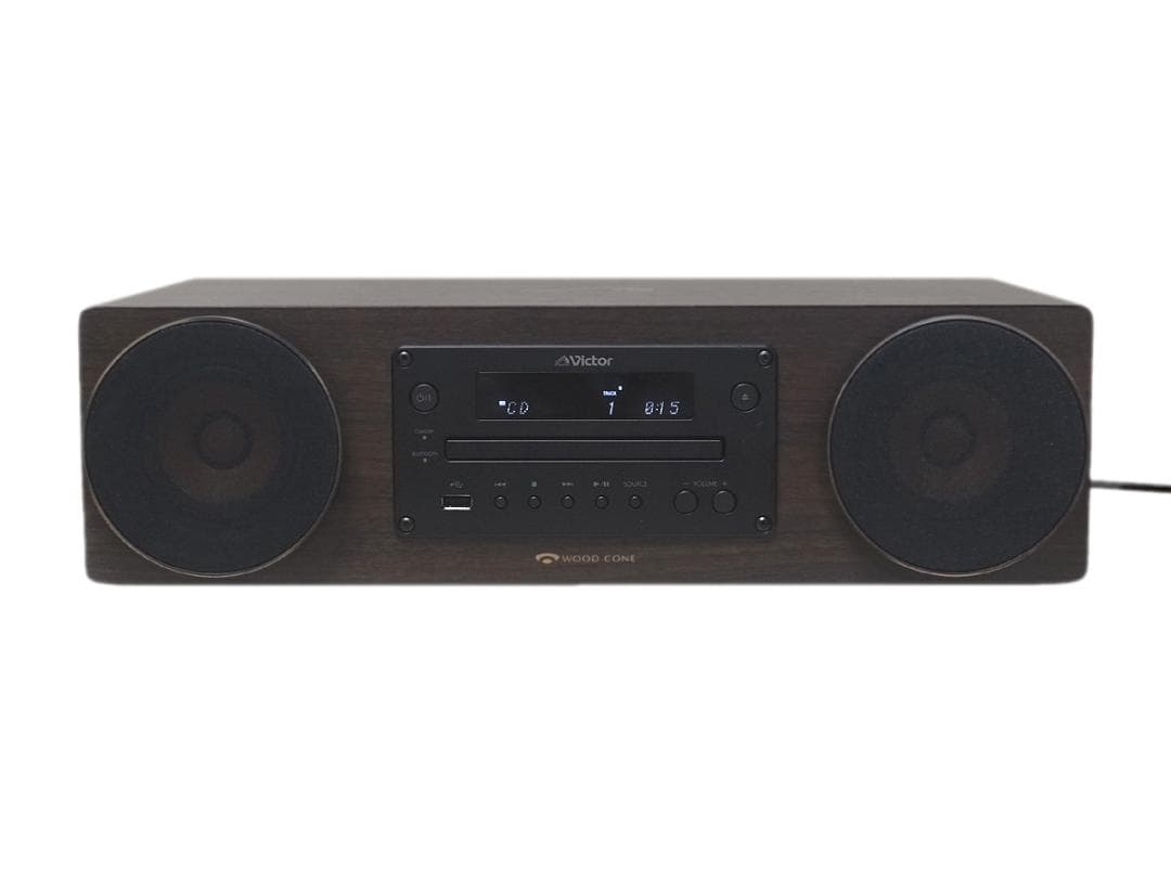 JVC ケンウッド ビクター コンポ EX-D7 ウッドコーン 2023年製