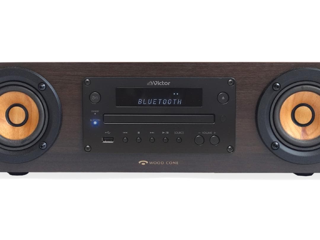 JVC ケンウッド ビクター コンポ EX-D7 ウッドコーン 2023年製