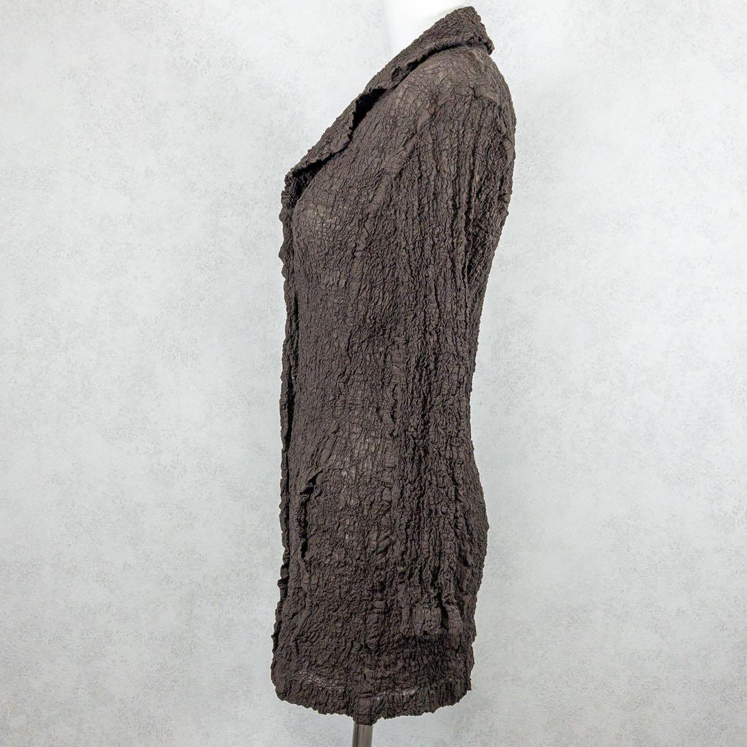 ISSEY MIYAKE ME カリフラワー　シワ加工　カーディガン　ジャケット