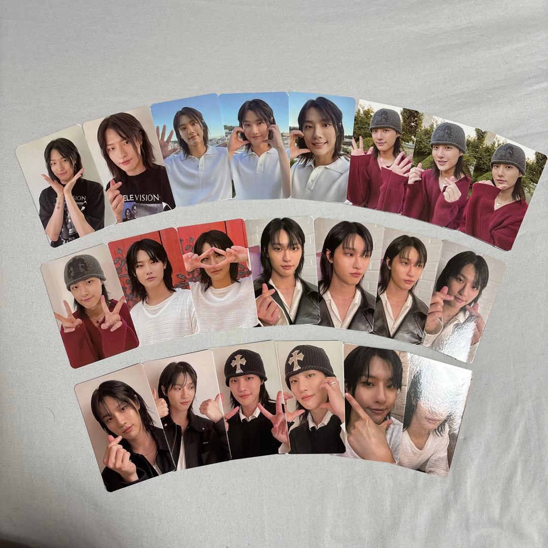 WOODZ ONLY LOVERS LEFT　トレカ　メッセージカード　セット