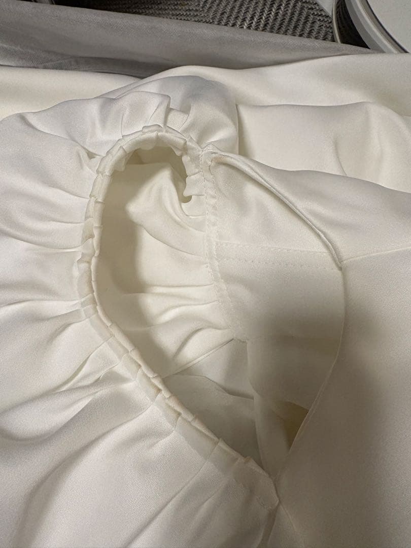 Dress Production オフショルダーAラインドレス　 W274WH