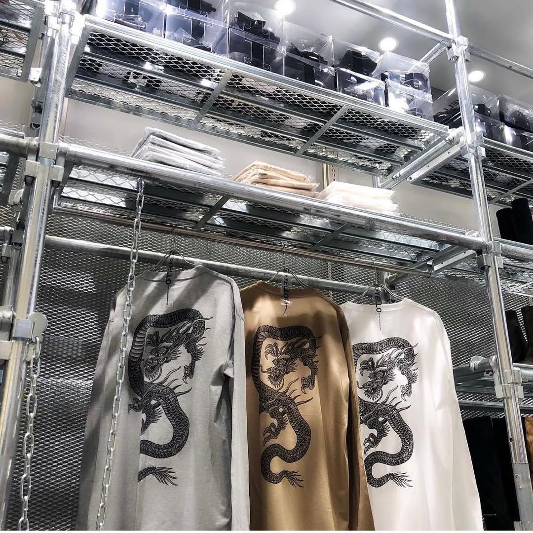 【新品未使用】激レア！YELLO ドラゴンロンT サンドベージュ