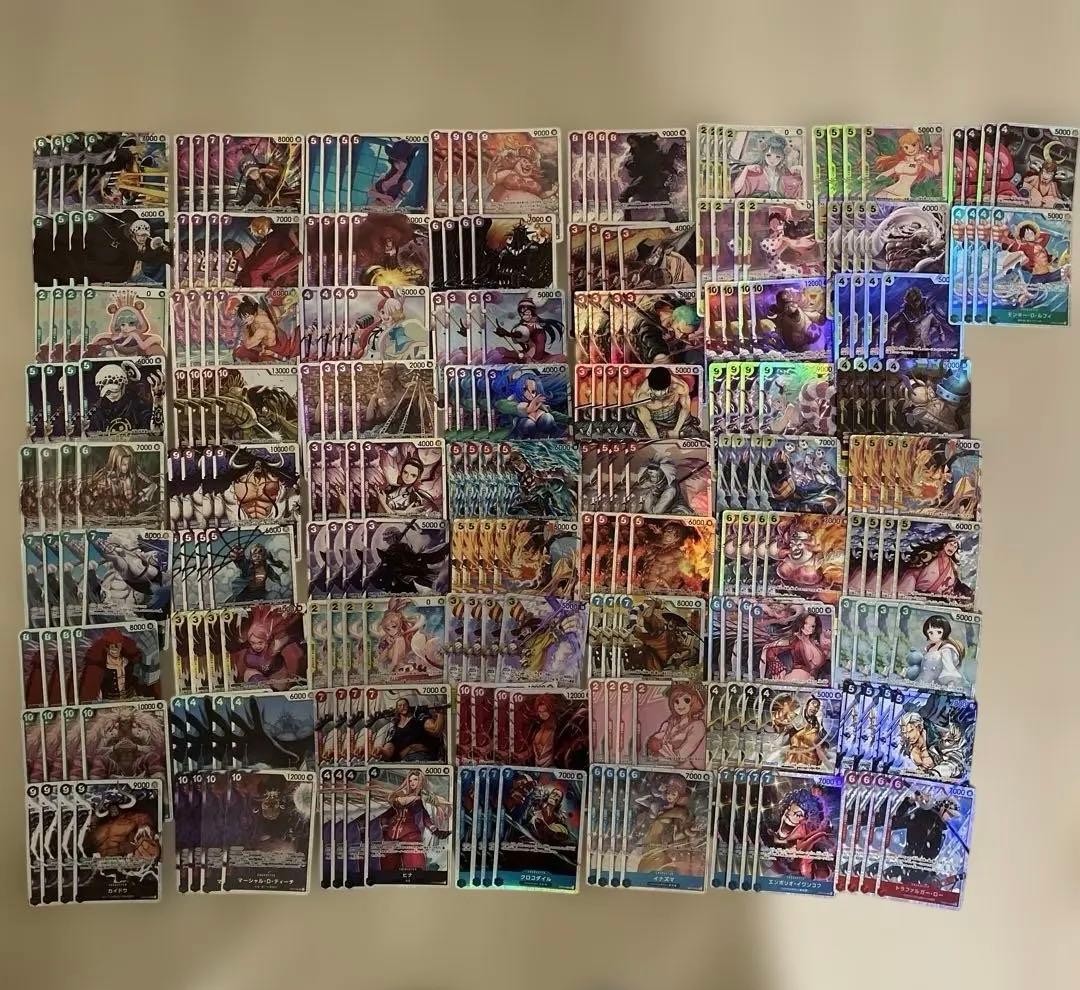 ワンピースカード　SR まとめ売り　ルフィ　ロー　サボ　ウタ　日和　など