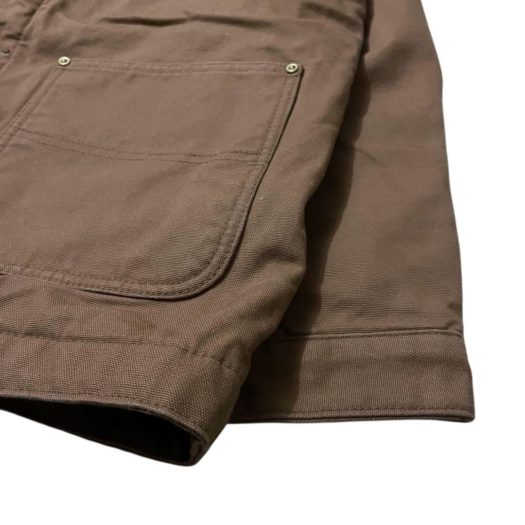 CarharttチョアコートSブラウンUSAワークジャケットダックジャケット