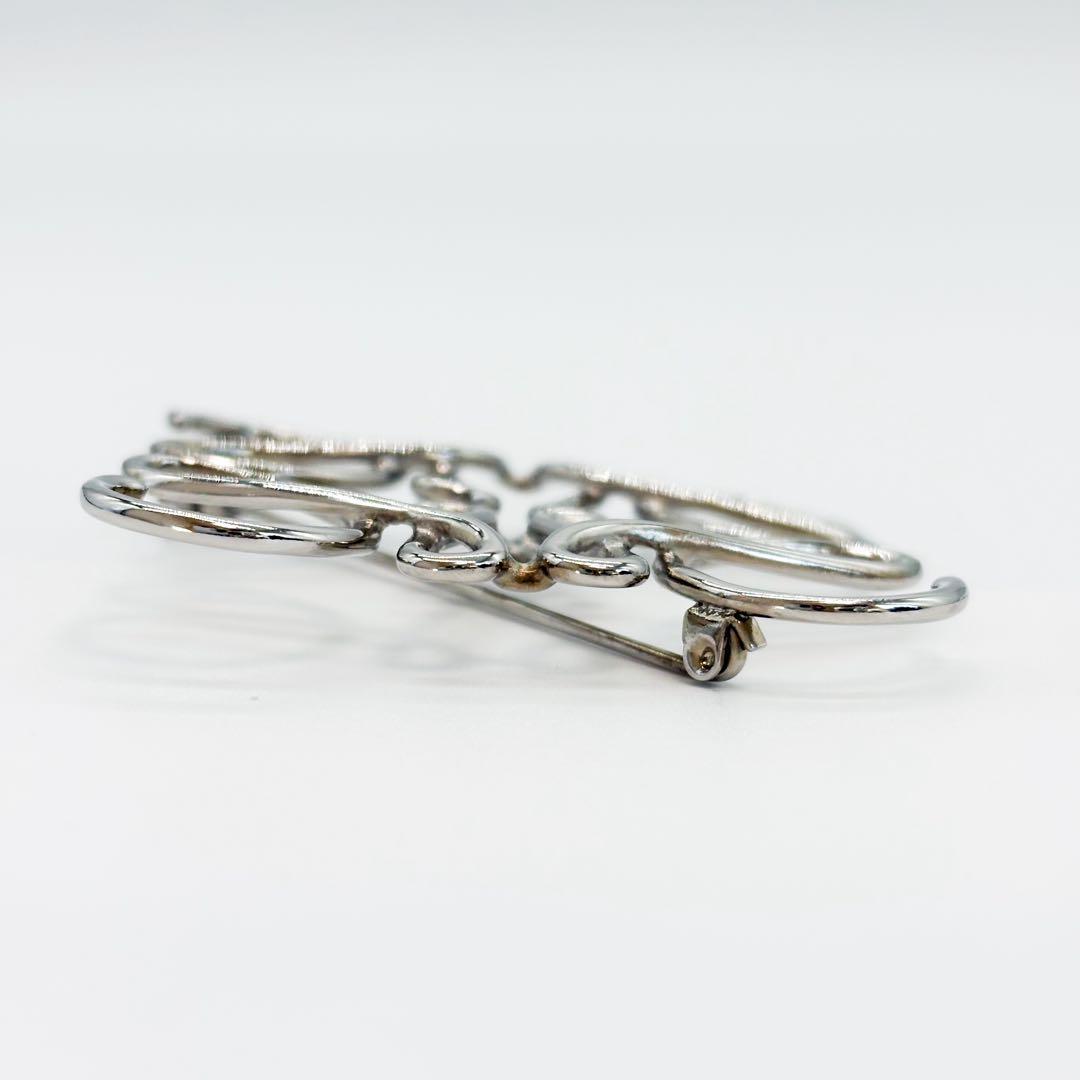 ♡未使用♡ ロエベ LOEWE アナグラム ピンブローチ ピンバッジ