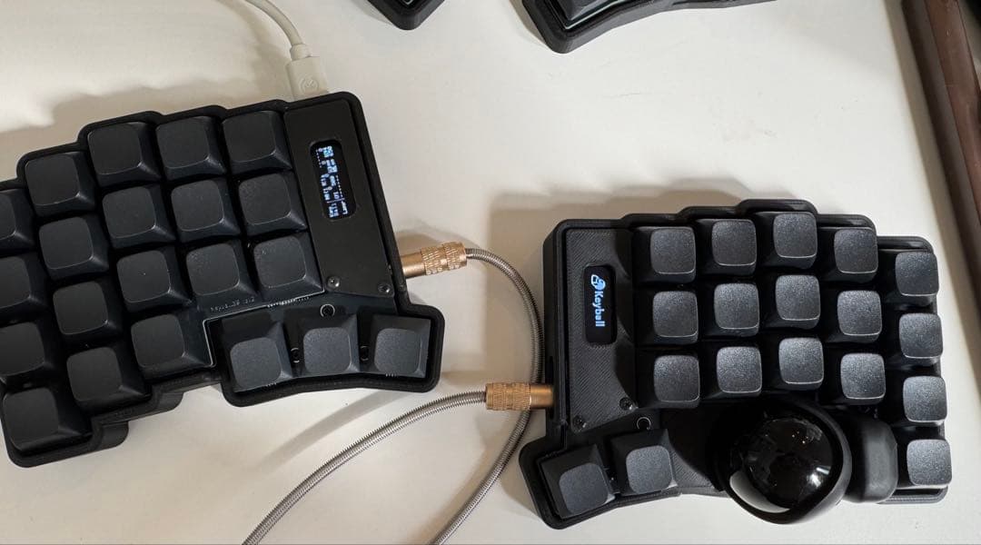 おやゆび　keyball39 オーダーメイド