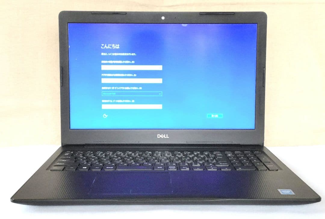 Windowsノート本体 Dell Inspiron 15 3580/ Win10/4GB/1TB/DVD