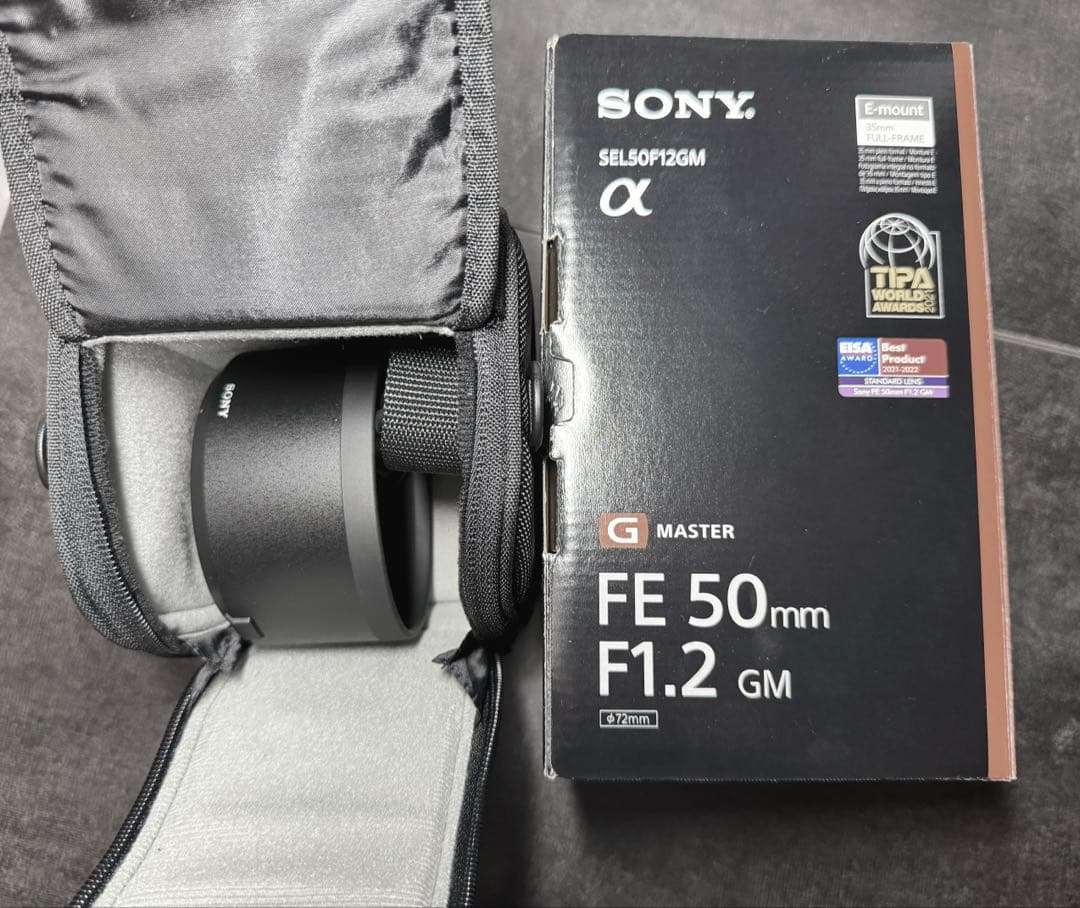 Sony FE 50mm F1.2 GM レンズ