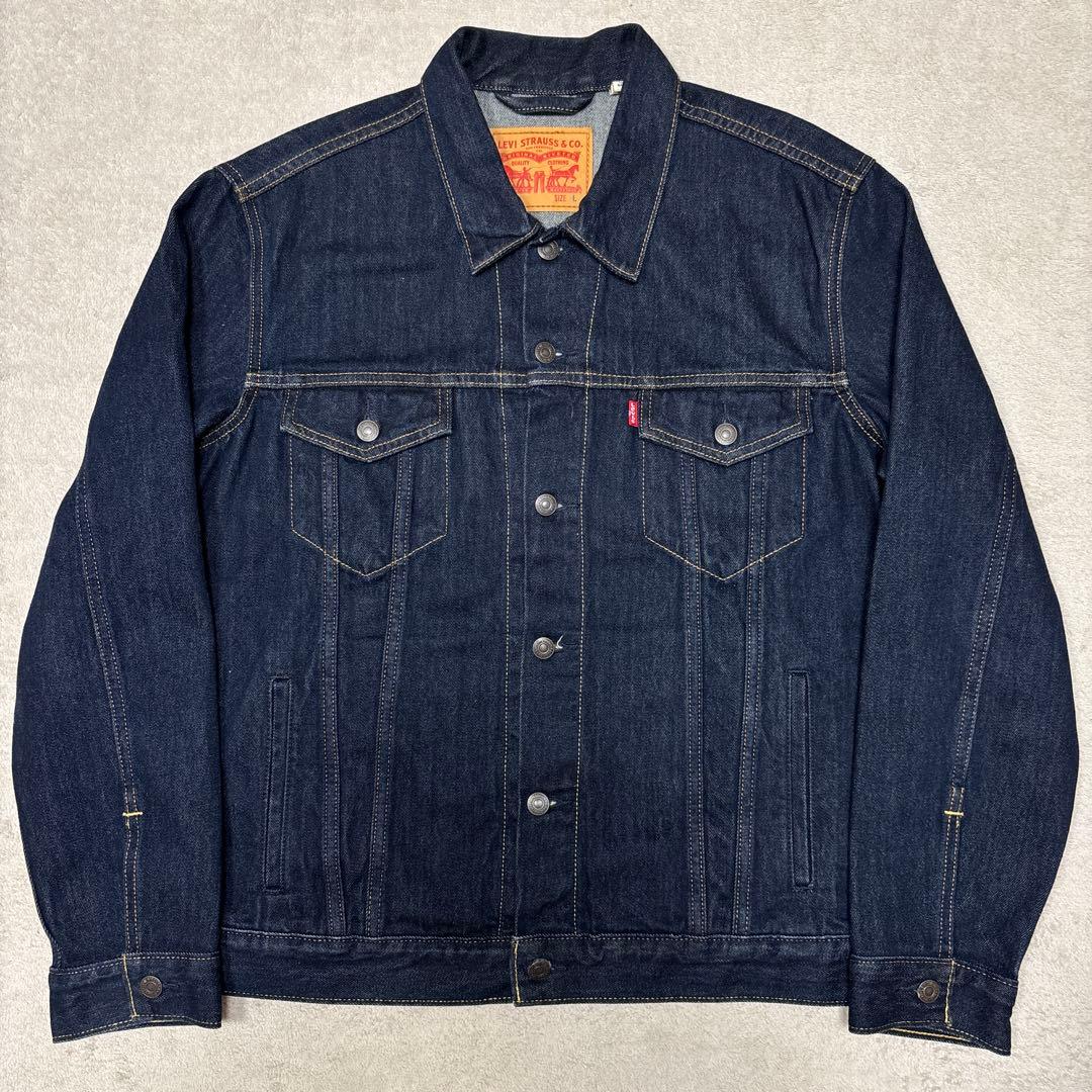 未使用級✨L リーバイス 72334 デニムジャケット70506型 ポケ付き