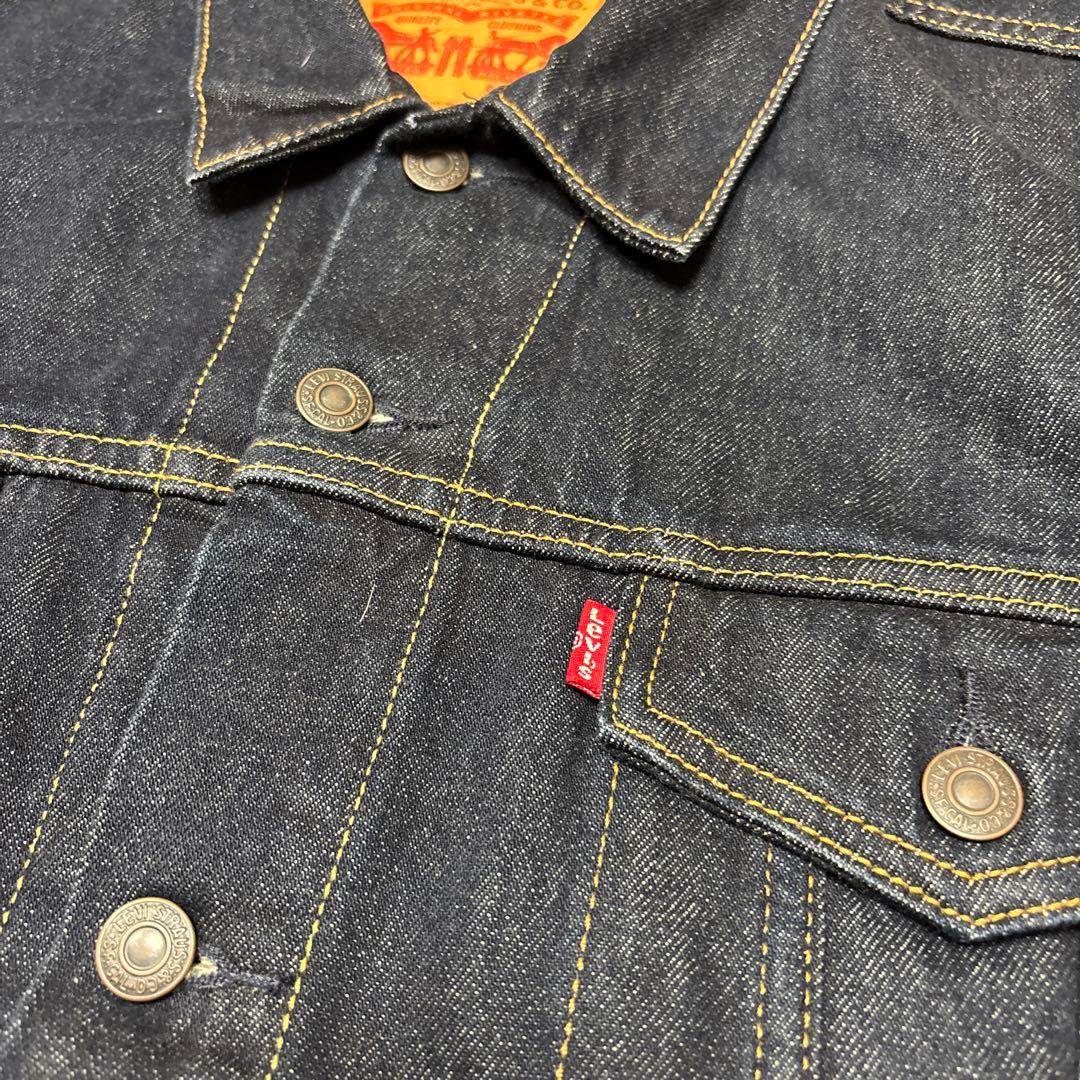未使用級✨L リーバイス 72334 デニムジャケット70506型 ポケ付き