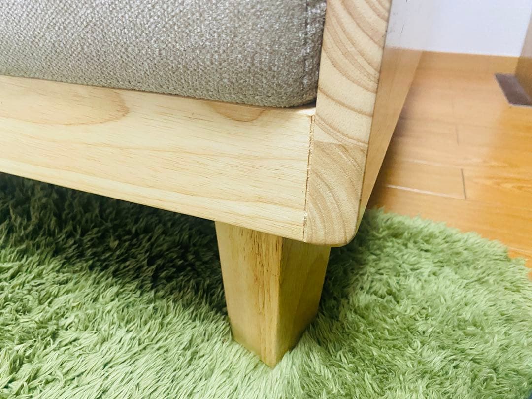 モダンデコ 3人掛けソファベッド 幅186cm