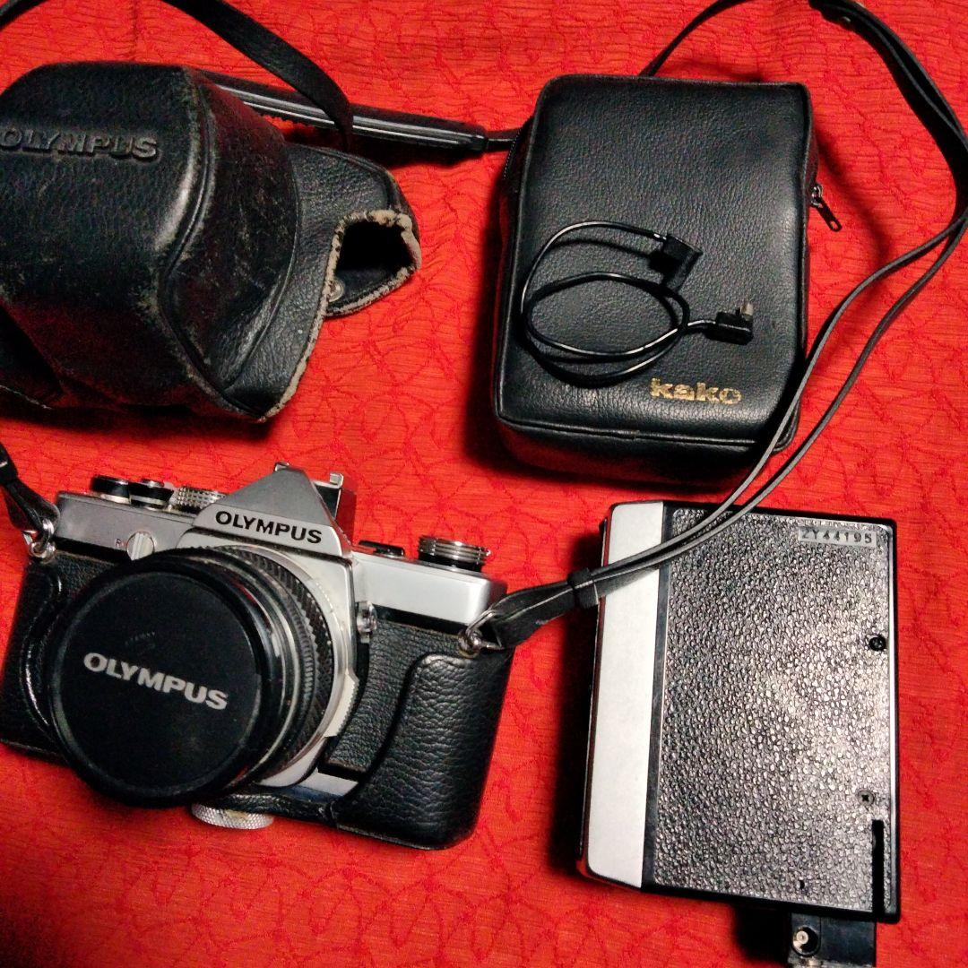 OLYMPUS M -1(149183)フィルムカメラとKako228フラッシュ