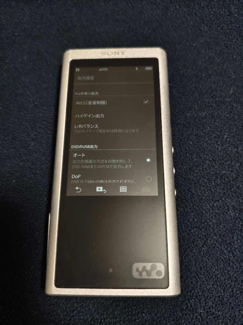 ポータブルプレーヤー SONY NW-ZX300 64GB walkman