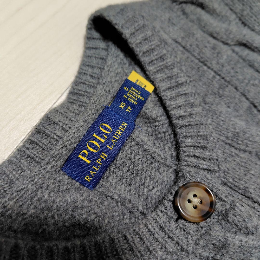 Ralph Laurenケーブルニットカーディガン