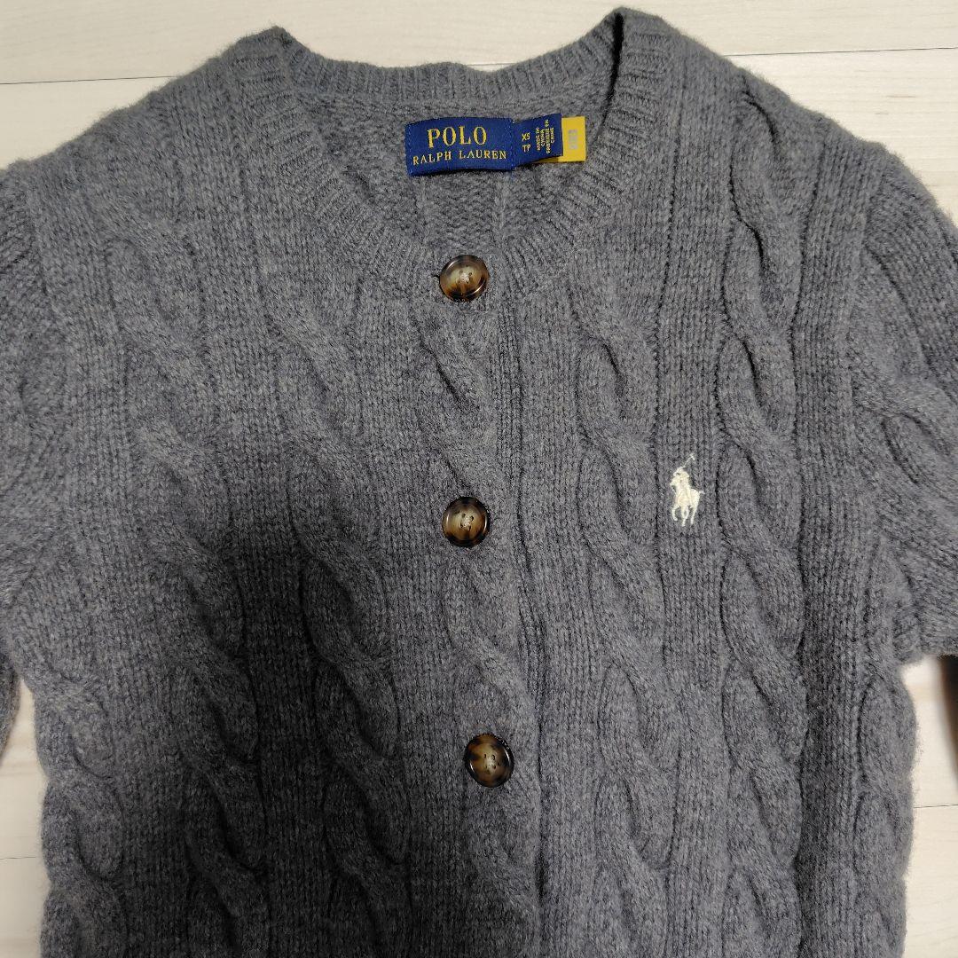 Ralph Laurenケーブルニットカーディガン