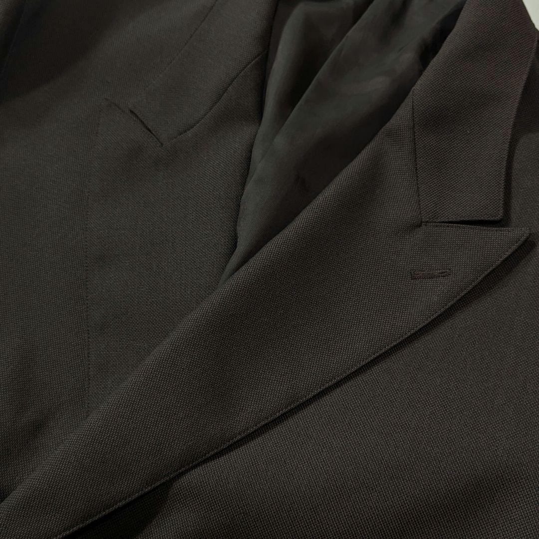 超高級★極美品★スティーブンアラン　ダブル6B　テーラードジャケット　ブラウン