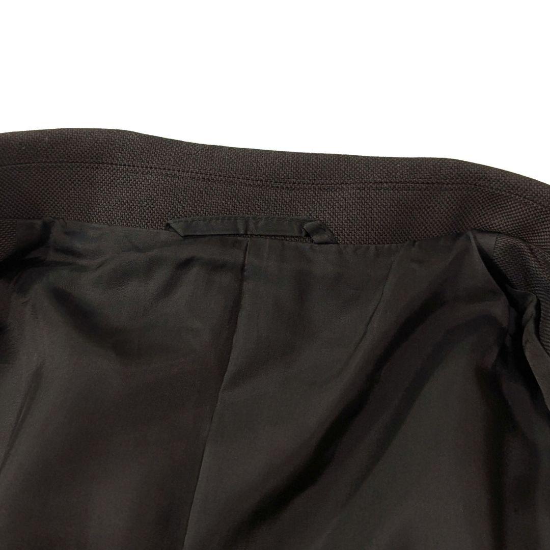 超高級★極美品★スティーブンアラン　ダブル6B　テーラードジャケット　ブラウン